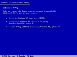 Repair a Windows XP installation